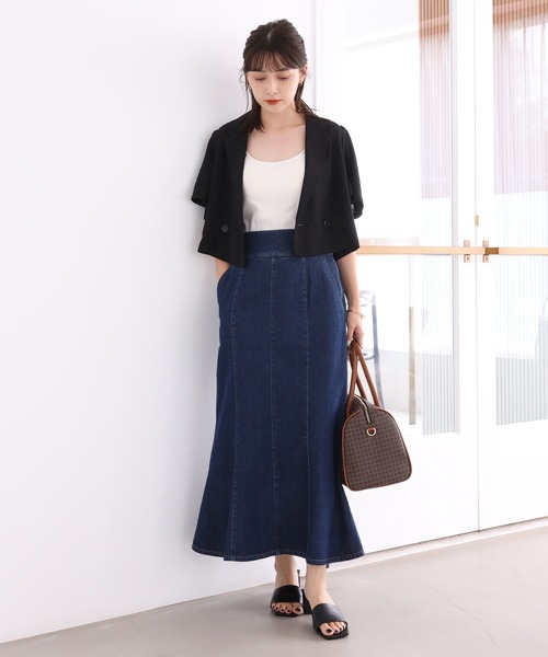 セール】フレア袖ショートジャケット(セットアップスラックスあり