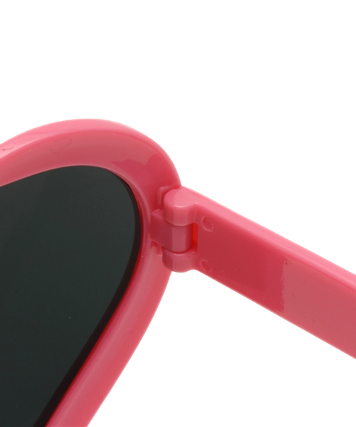 WEGO（ウィゴー）の「WEGO/ハートサングラス（サングラス・レディース・ホワイト/サックスブルー/パープル/ライトパープル/ピンク/ライトピンク/レッド/ブラック/イエロー/ライトイエロー/ブルー/オレンジ/グリーン/ターコイズブルー/ピンク系その他/オレンジ系その他・FREE）」の20枚目の写真