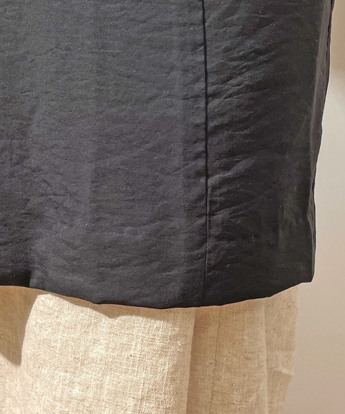 Omekashi(オメカシ)の「ダブルテーラードジャケット(テーラードジャケット・レディース・ブラック/イエロー・FREE)」の5枚目の写真