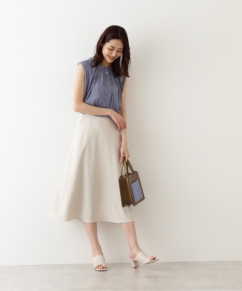 NATURAL BEAUTY BASIC(ナチュラルビューティーベーシック)の「トリカラースワローマチトート(ハンドバッグ・レディース・ブラウン/ピンク・フリ-)」の14枚目の写真