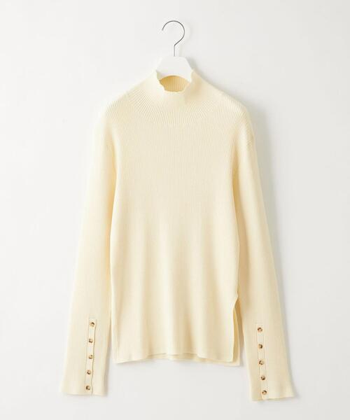 ＜EMMEL REFINES（エメル リファインズ）＞EM HW リブ ハイネック ニット －ウォッシャブル－