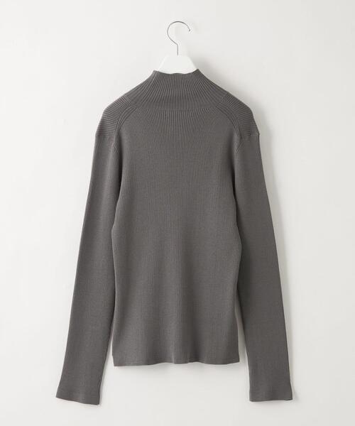 ＜EMMEL REFINES（エメル リファインズ）＞EM HW リブ ハイネック ニット －ウォッシャブル－
