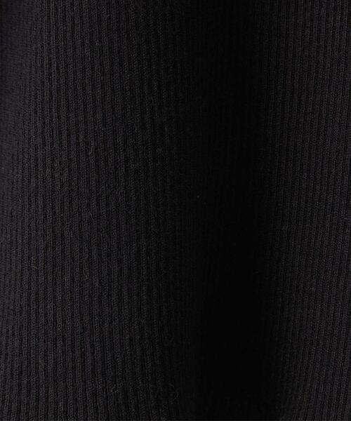 ＜EMMEL REFINES（エメル リファインズ）＞EM HW リブ ハイネック ニット －ウォッシャブル－