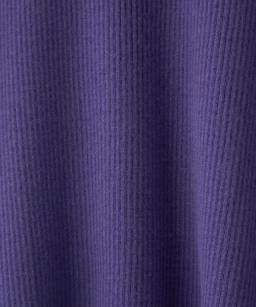 ＜EMMEL REFINES（エメル リファインズ）＞EM HW リブ ハイネック ニット －ウォッシャブル－