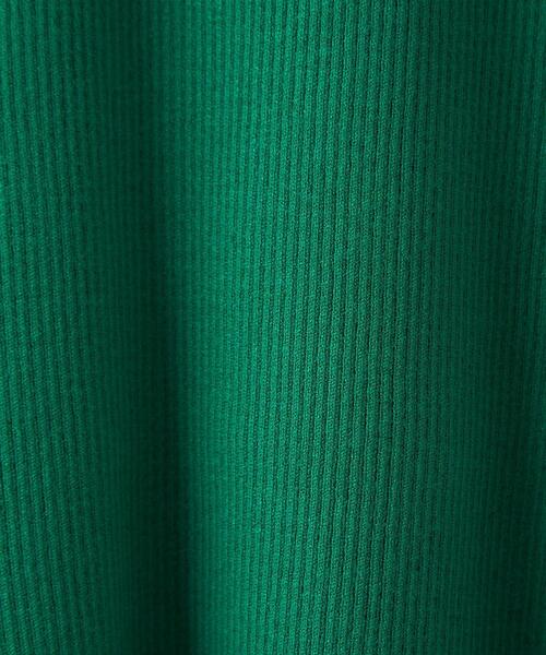 ＜EMMEL REFINES（エメル リファインズ）＞EM HW リブ ハイネック ニット －ウォッシャブル－