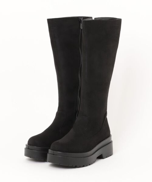 セール】【新色追加】《#極軽》軽量厚底 2段ソール プレーン ロング