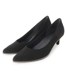 ◆売切り終了【5.5cmヒール】12時間パンプスNEO(ライン入り)