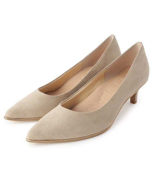 ESPERANZA(エスペランサ)の「◆売切り終了【5.5cmヒール】12時間パンプスNEO(ライン入り)(パンプス・レディース・ブラック/ベージュ/ブラック系/ブラック系2/ベージュ系/こしょう色系/こしょう色系1・22.5cm/23.5cm/24.5cm/23.0cm/24.0cm/25.0cm/21.5cm/22.0cm)」の1枚目の写真