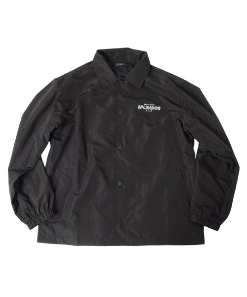 GLAZOS（グラソス）の「コーチジャケット（ブルゾン・キッズ・ブラック/エンジ/カーキ・130cm/140cm/150cm/160cm/170cm）」の2枚目の写真