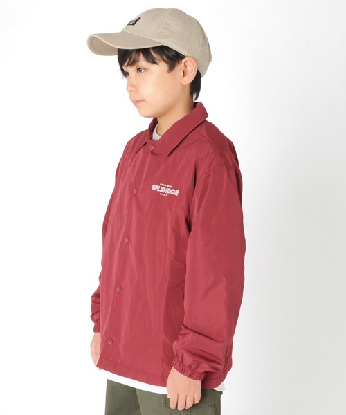 GLAZOS（グラソス）の「コーチジャケット（ブルゾン・キッズ・ブラック/エンジ/カーキ・130cm/140cm/150cm/160cm/170cm）」の18枚目の写真