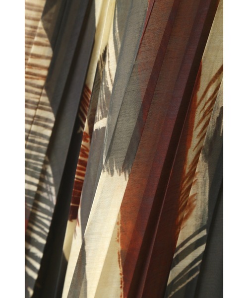 FLOML(フロム)の「【FLOML】ドローイングストライププリントスカート(スカート・レディース・ブラウン・38)」の9枚目の写真