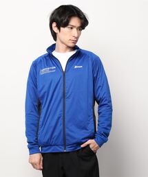SRIXON（スリクソン）の「スリクソン ゴルフウェア メンズ 香妻プロ共同開発 ラミネーションスムースプロフィットジャケット（ブルゾン・メンズ）」
