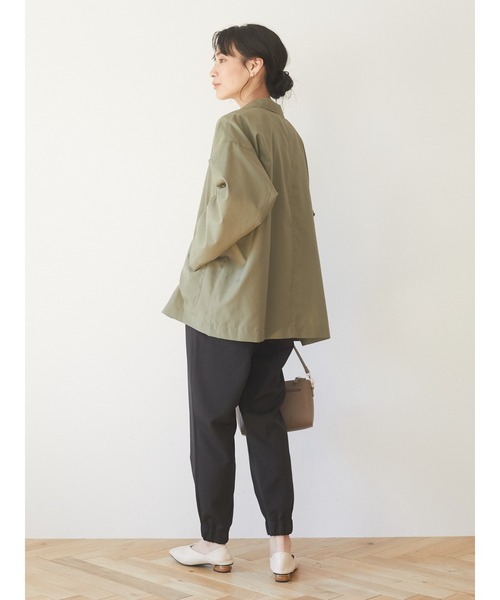 Green　Parks（グリーンパークス）の「ジョガーパンツ＊（その他パンツ・レディース・ホワイト系その他2/ブラック・M/L）」の12枚目の写真