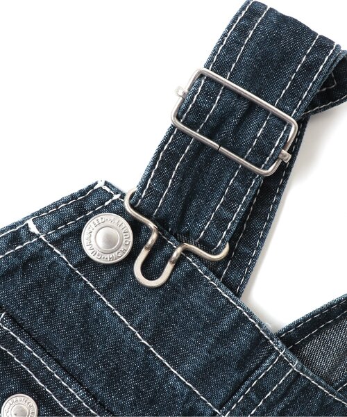 BREEZE（ブリーズ）の「スターポケットサロペット 10分丈（サロペット/オーバーオール・キッズ・ブルー/ブラック・110/100/130/90/120/80）」の9枚目の写真