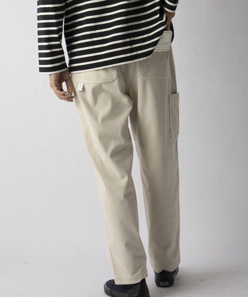 NOLLEY'S goodman(ノーリーズグッドマン)の「【WORK ABOUT/ワークアバウト】PHILLIP PANTS コーデュロイ ワイド イージー ストレッチ パンツ(その他パンツ・メンズ・ピンク/ブラック/オリーブ/モカ/オフホワイト・S/M/L)」の6枚目の写真