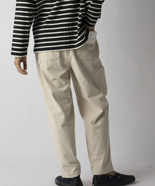 NOLLEY'S goodman(ノーリーズグッドマン)の「【WORK ABOUT/ワークアバウト】PHILLIP PANTS コーデュロイ ワイド イージー ストレッチ パンツ(その他パンツ・メンズ・ピンク/ブラック/オリーブ/モカ/オフホワイト・S/M/L)」の9枚目の写真