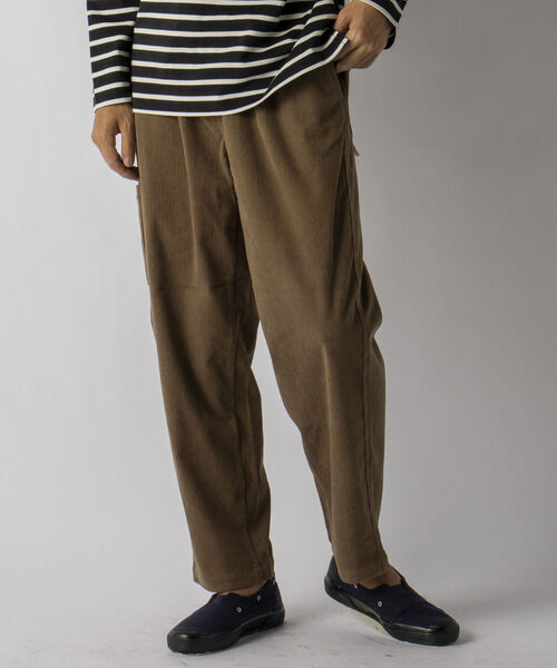 NOLLEY'S goodman(ノーリーズグッドマン)の「【WORK ABOUT/ワークアバウト】PHILLIP PANTS コーデュロイ ワイド イージー ストレッチ パンツ(その他パンツ・メンズ・ピンク/ブラック/オリーブ/モカ/オフホワイト・S/M/L)」の13枚目の写真