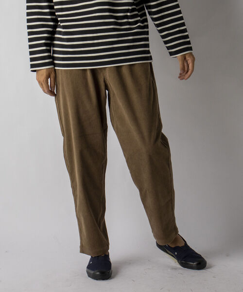 NOLLEY'S goodman(ノーリーズグッドマン)の「【WORK ABOUT/ワークアバウト】PHILLIP PANTS コーデュロイ ワイド イージー ストレッチ パンツ(その他パンツ・メンズ・ピンク/ブラック/オリーブ/モカ/オフホワイト・S/M/L)」の14枚目の写真