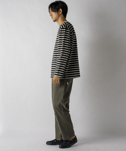 NOLLEY'S goodman(ノーリーズグッドマン)の「【WORK ABOUT/ワークアバウト】PHILLIP PANTS コーデュロイ ワイド イージー ストレッチ パンツ(その他パンツ・メンズ・ピンク/ブラック/オリーブ/モカ/オフホワイト・S/M/L)」の16枚目の写真