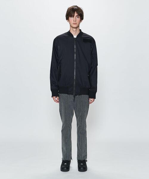 STAMPD(スタンプド)の「<STAMPD> STUDIO BOMBER JKT/ボンバージャケット(その他アウター・メンズ・ブラック・L/XL)」の2枚目の写真