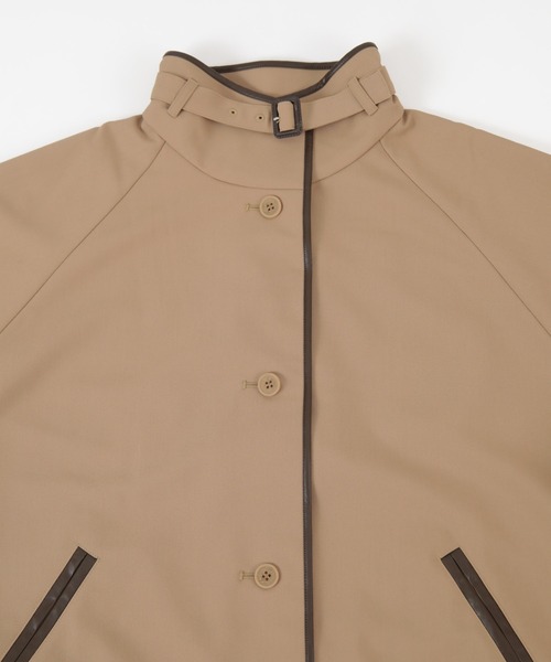 titivate（ティティベイト）の「ﾊﾟｲﾋﾟﾝｸﾞﾎﾟﾝﾁｮﾄﾚﾝﾁｺｰﾄ（トレンチコート・レディース・ベージュ/ネイビー・S/M/XS）」の20枚目の写真