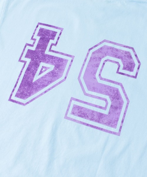 RICE NINE TEN（ライスナインテン）の「RICE NINE TEN　MISPRINT NUMBERING LONG-SLEEVE（Tシャツ/カットソー・メンズ・ライトブルー/ロイヤルブルー・1/2）」の14枚目の写真