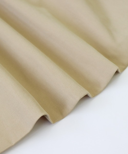 BLUEEAST（ブルーイースト）の「ショートトレンチコート（トレンチコート・レディース・ブラック/ベージュ・MEDIUM）」の7枚目の写真