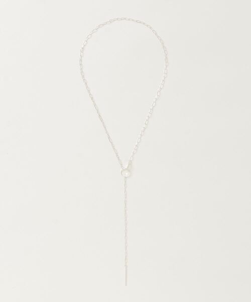 Soierie(ソワリー)の「Soierie CORD LARIAT(ネックレス・レディース・シルバー・FREE)」の1枚目の写真