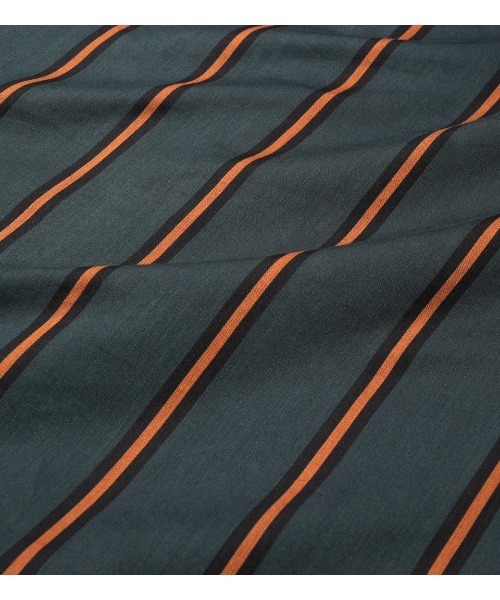 APPLEBUM（アップルバム）の「Green Stripe Oversize L/S Shirt（シャツ/ブラウス・メンズ・グリーン・X-LARGE/MEDIUM/LARGE）」の7枚目の写真