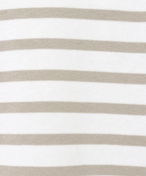 INGNI（イング）の「ボリュームスリーブボーダーTシャツ（Tシャツ/カットソー・レディース・ブラウン系その他/ホワイト系/ホワイト系6・M）」の9枚目の写真