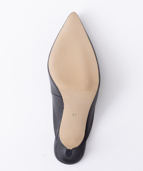 Rouge vif（ルージュヴィフ）の「ヒールミュール（パンプス・レディース・ブラック/オフホワイト・37/38/36）」の12枚目の写真