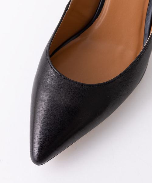 Rouge vif（ルージュヴィフ）の「ヒールミュール（パンプス・レディース・ブラック/オフホワイト・37/38/36）」の13枚目の写真