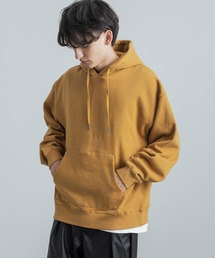 Rocky Monroe | オーバーサイズ ヘビーウェイト 裏起毛ビッグプルオーバースウェットパーカー 無地 ワンマイルルームウェア(パーカー)