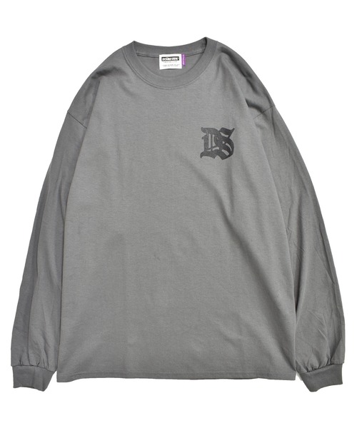 DOUBLE STEAL（ダブルスティール）の「DS One Point 長袖Tシャツ（Tシャツ/カットソー・メンズ・サンドベージュ/ホワイト/ブラック/チャコールグレー・MEDIUM/X-LARGE/LARGE）」の13枚目の写真