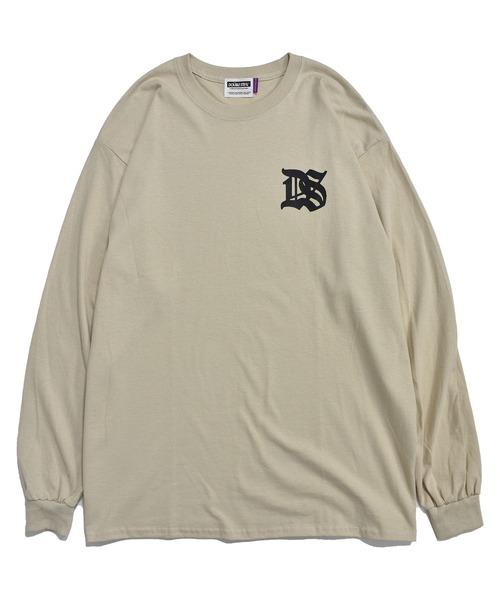 DOUBLE STEAL（ダブルスティール）の「DS One Point 長袖Tシャツ（Tシャツ/カットソー・メンズ・サンドベージュ/ホワイト/ブラック/チャコールグレー・MEDIUM/X-LARGE/LARGE）」の15枚目の写真