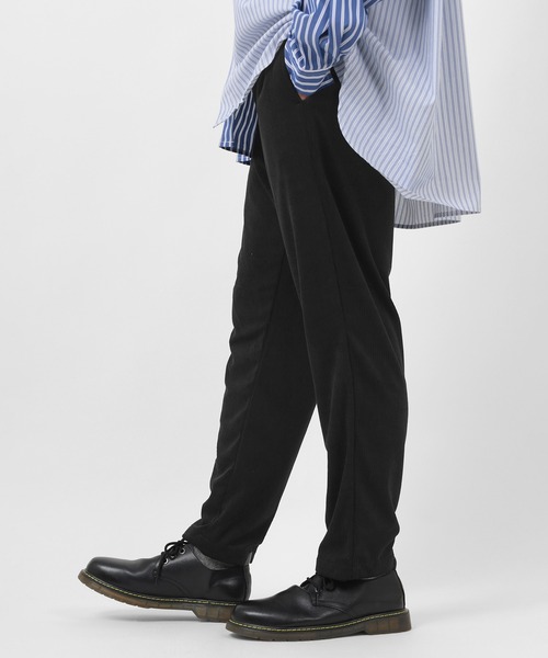 make a ray!（メイク ア レイ！）の「コーデュロイ ストレッチ テーパード イージーパンツ（その他パンツ・メンズ・ブラック/ベージュ/ネイビー/ブラウン/アイボリー・M/L/XL）」の3枚目の写真