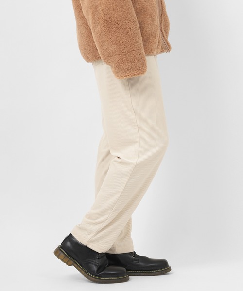 make a ray!（メイク ア レイ！）の「コーデュロイ ストレッチ テーパード イージーパンツ（その他パンツ・メンズ・ブラック/ベージュ/ネイビー/ブラウン/アイボリー・M/L/XL）」の9枚目の写真