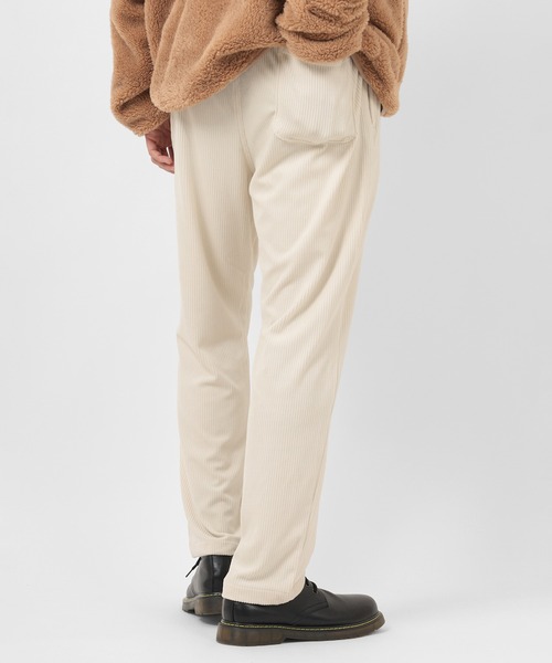 make a ray!（メイク ア レイ！）の「コーデュロイ ストレッチ テーパード イージーパンツ（その他パンツ・メンズ・ブラック/ベージュ/ネイビー/ブラウン/アイボリー・M/L/XL）」の10枚目の写真
