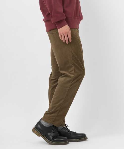 make a ray!（メイク ア レイ！）の「コーデュロイ ストレッチ テーパード イージーパンツ（その他パンツ・メンズ・ブラック/ベージュ/ネイビー/ブラウン/アイボリー・M/L/XL）」の15枚目の写真