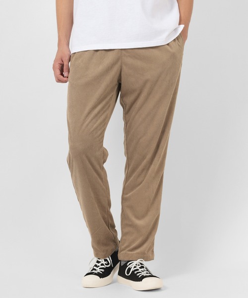make a ray!（メイク ア レイ！）の「コーデュロイ ストレッチ テーパード イージーパンツ（その他パンツ・メンズ・ブラック/ベージュ/ネイビー/ブラウン/アイボリー・M/L/XL）」の18枚目の写真