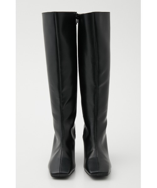 rienda(リエンダ)の「スクエアトゥーロングブーツ(ブーツ・レディース・ブラック/ブラウン/キャメル・SMALL/MEDIUM/LARGE)」の4枚目の写真