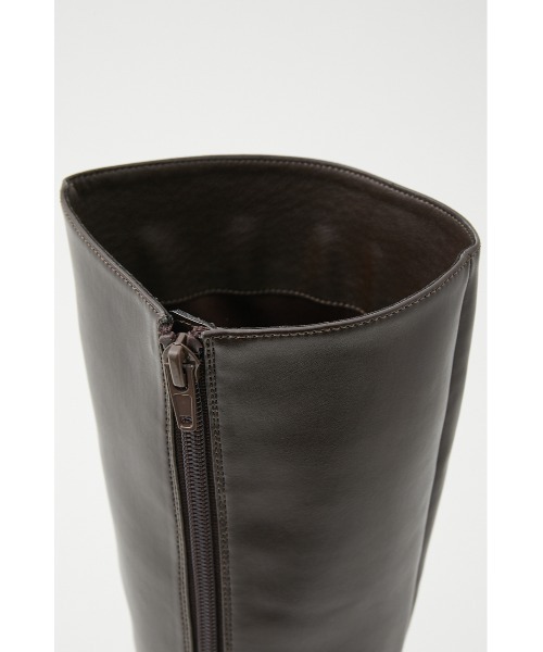 rienda(リエンダ)の「スクエアトゥーロングブーツ(ブーツ・レディース・ブラック/ブラウン/キャメル・SMALL/MEDIUM/LARGE)」の9枚目の写真