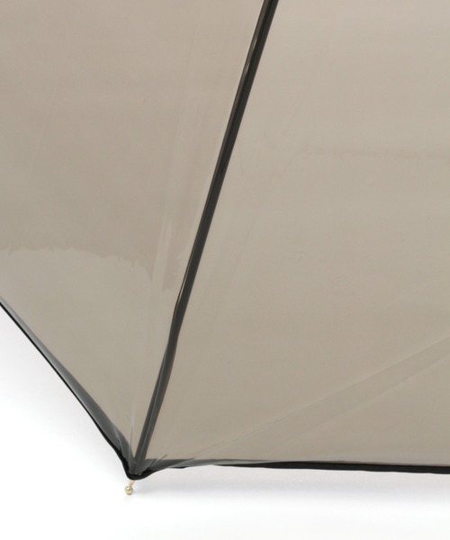 GLOBAL WORK(グローバルワーク)の「バンブー風クリアビニール傘/229728(長傘・レディース・オフホワイト/ブラック/ダークブラウン・FREE)」の9枚目の写真
