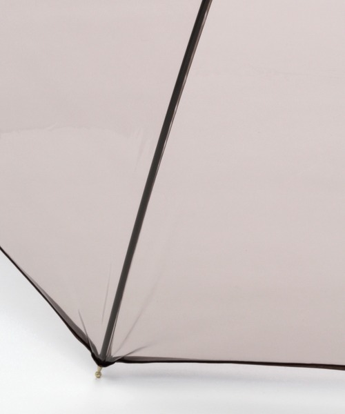 GLOBAL WORK(グローバルワーク)の「バンブー風クリアビニール傘/229728(長傘・レディース・オフホワイト/ブラック/ダークブラウン・FREE)」の11枚目の写真