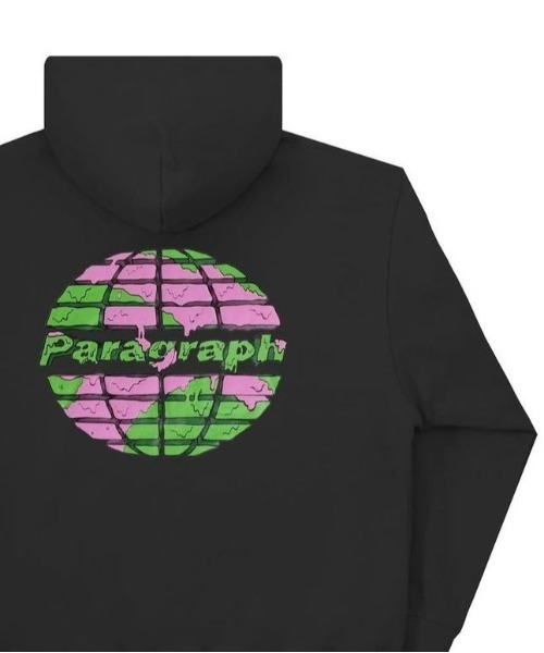Paragraph/パラグラフ/ドリップグラフィックプルオーバーパーカー/DripGraphic PulloverHoodie/PARAGRAPH_NO.002