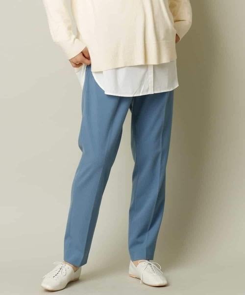 a.v.v（アーヴェヴェ）の「【3Dパンツ】イージーテーパードパンツ（その他パンツ・レディース・ライトグレー/チャコールグレー/ブラック/ベージュ/ブルー/クリーム・36/34/38/40/42）」の11枚目の写真