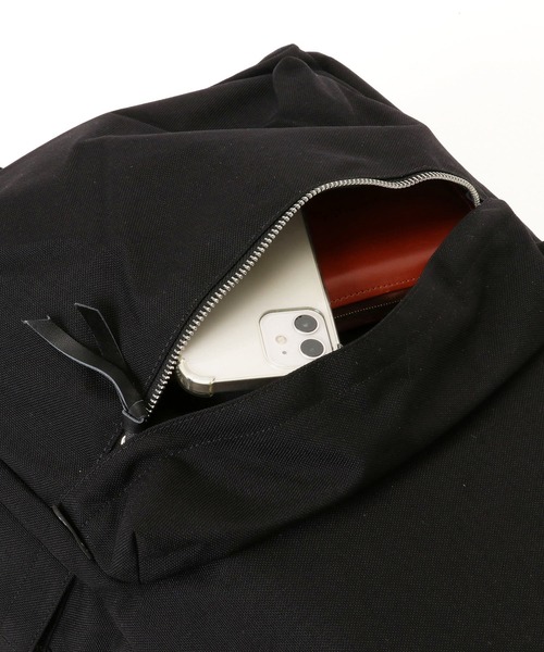 Cricket（クリケット）の「[クリケット] Cricket コーデュラナイロン デイパック S（バックパック/リュック・メンズ・ブラック/トップグレー・FREE）」の17枚目の写真