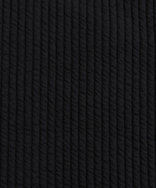 Audience(オーディエンス)の「日本製 ストライプキルトモックネックプルオーバースウェットシャツトレーナー AUD6299(スウェット・メンズ・ブラック/ネイビー/オリーブ/チャコール/ブラック系/オリーブ系・M/XL/L)」の15枚目の写真