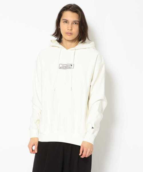 Modern Amusement(モダンアミューズメント)の「ModernAmusement/モダンアミューズメント/スウェットフーディー(パーカー・メンズ・ホワイト/グレー/ブラック・LARGE/MEDIUM)」の16枚目の写真