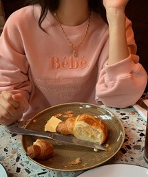 ROOPTOKYO | カラーロゴ刺繍スウェットトレーナー(スウェット)